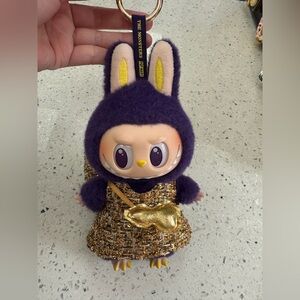 Labubu x PRONOUNCE "Wings of Fortune" Plush Pendant (Purple Version)
